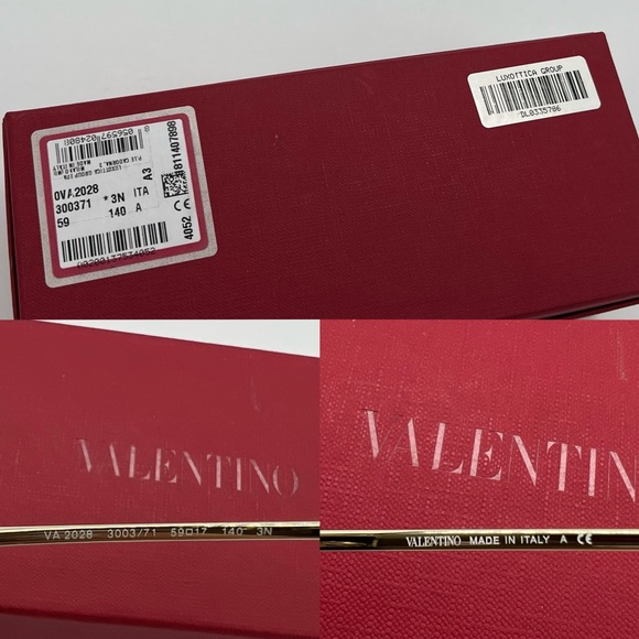 Authentic Valentino Garavani Crystal rockstuds black frame Sunglasses - Picture 12 of 17